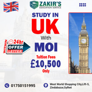 Study in UK with MOI